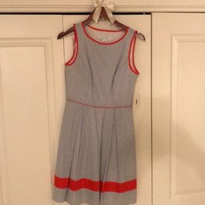 Seersucker Jessica Simpson Dress